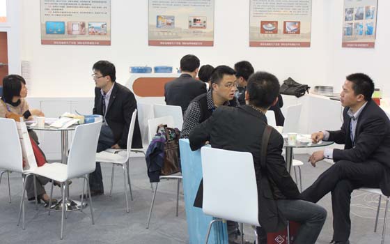 安邦集團參加中國（北京）國際供熱通風空調、衛生潔具及城建設備與技術展會現場(圖4)